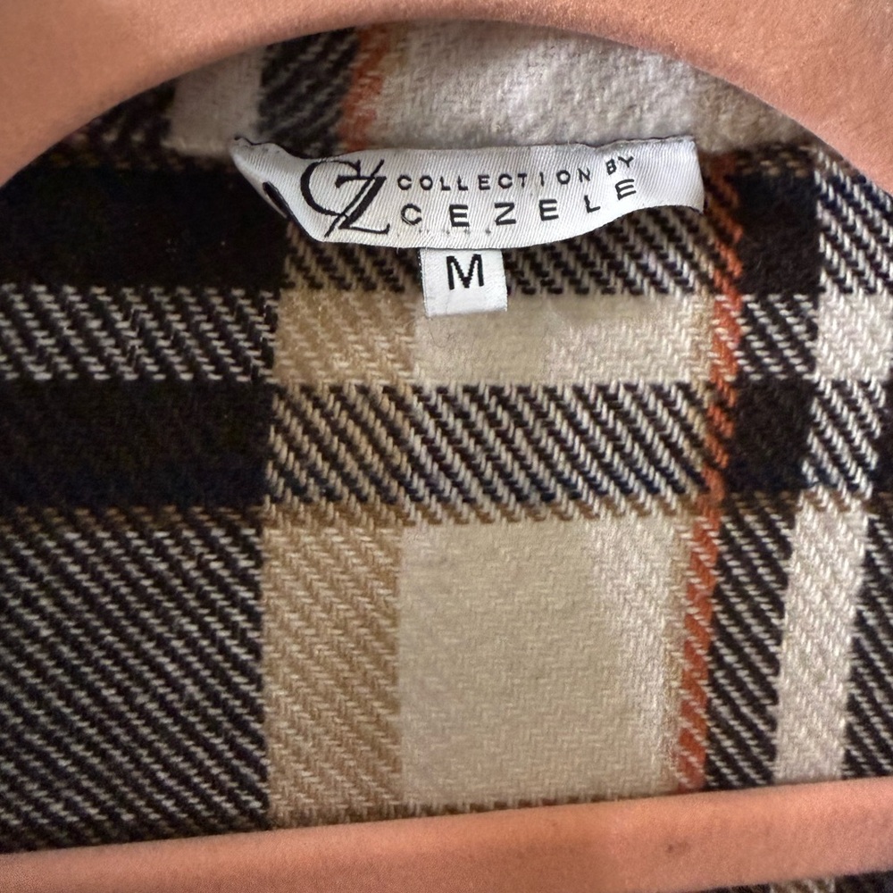 Multicolor Plaid Utility Jacket/Shacket - image 5